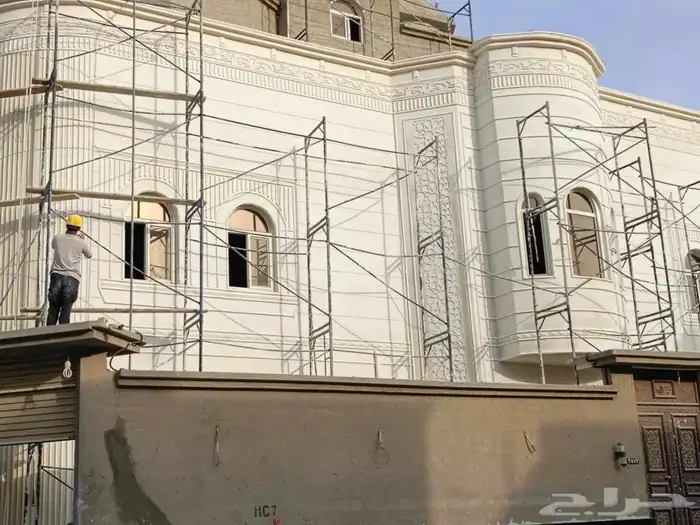 لياسه ملونه وديكورات خارجيه بديل الحجر الطبيعي 3
