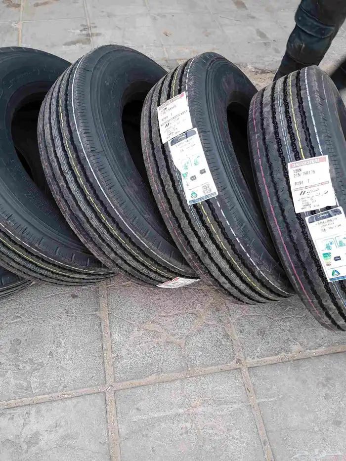 كفرات دينه برجستون الوكاله 215 75 17.5 مؤسسه عجلات الأصيل 5