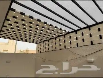 مظلات جلسات خارجية مظلات اسطح مظلات احواش مظلات لكسان برجوله 10