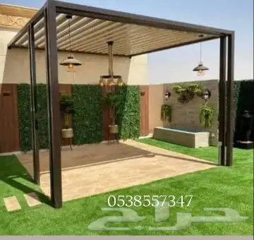 حداد مضلات وسواتر وبرجولات ومستودعات وشبابيك 9