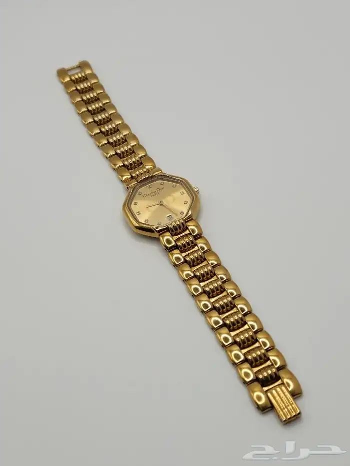 ساعة كرستيان ديور نسائية طلاء ذهب (Christian Dior watch) 7