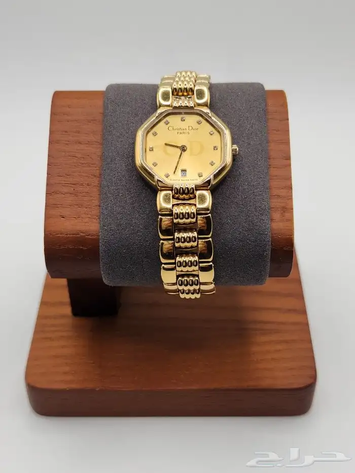 ساعة كرستيان ديور نسائية طلاء ذهب (Christian Dior watch) 4