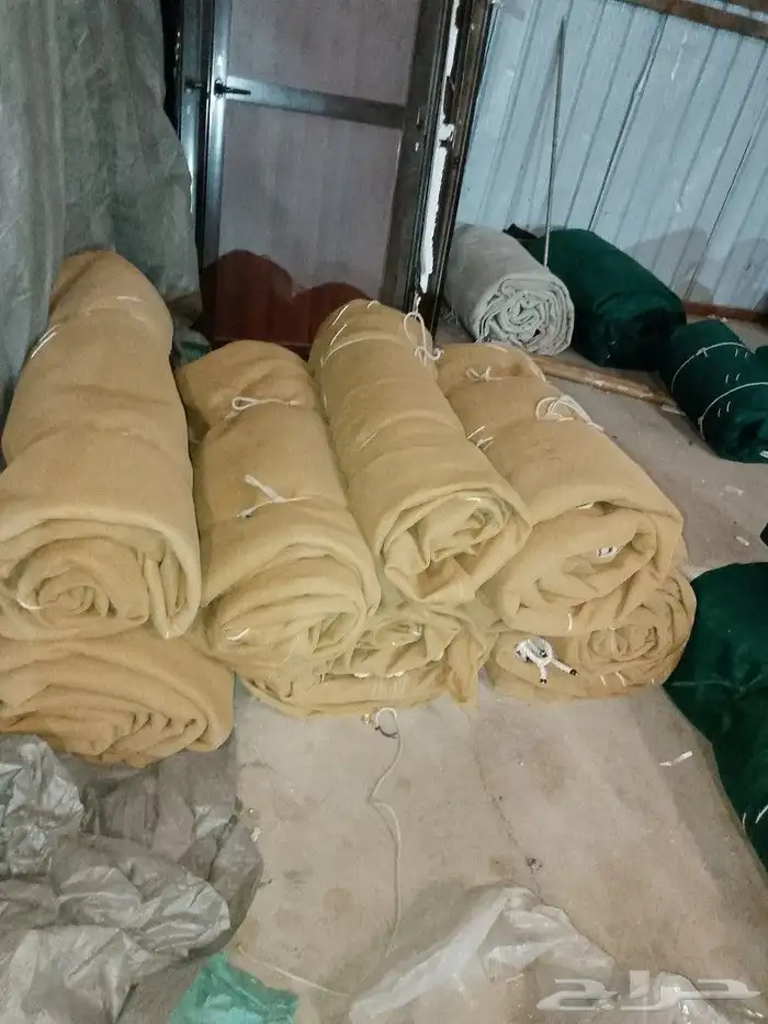 مضلات غنم وغرف خشب 0