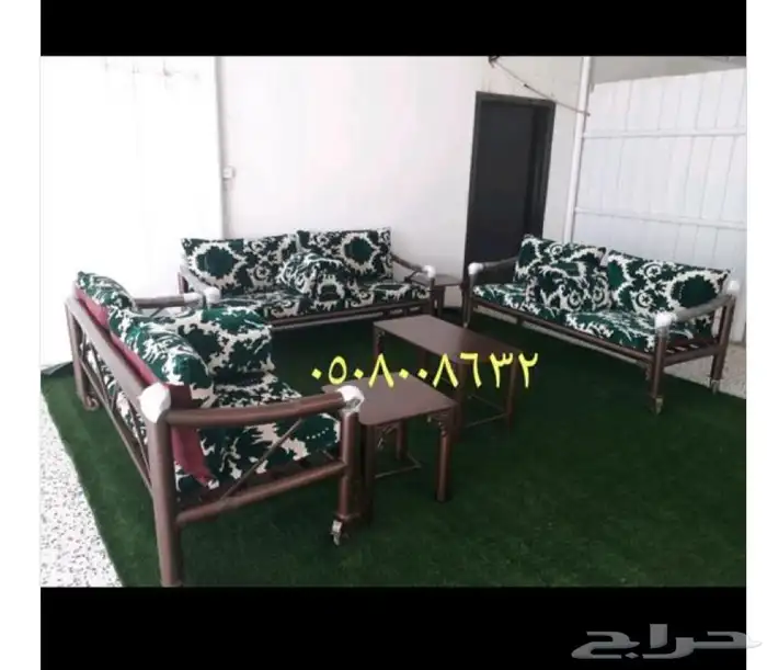 كراسي خارجية مراكيز احواش استراحات شاليهات كراسي خشبيه 6
