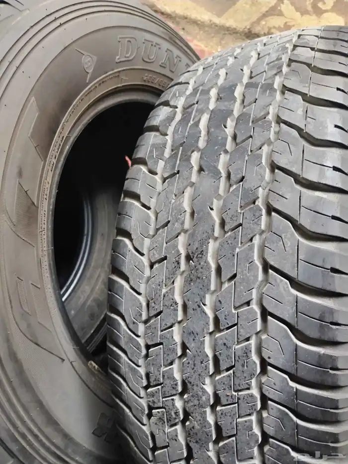 أربع كفرات دنلوب 265 65 17 5