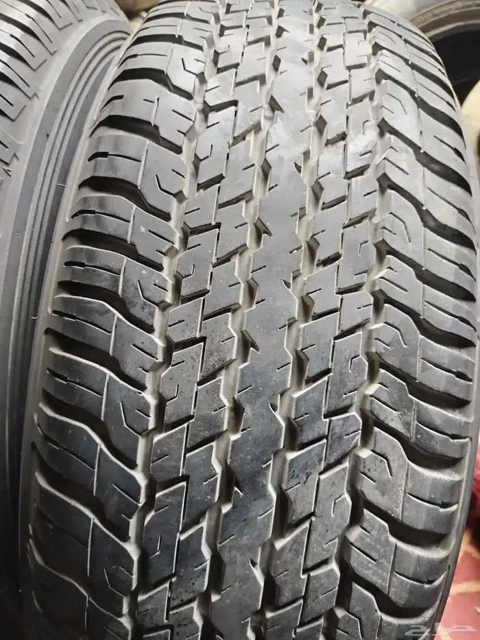 أربع كفرات دنلوب 265 65 17 7