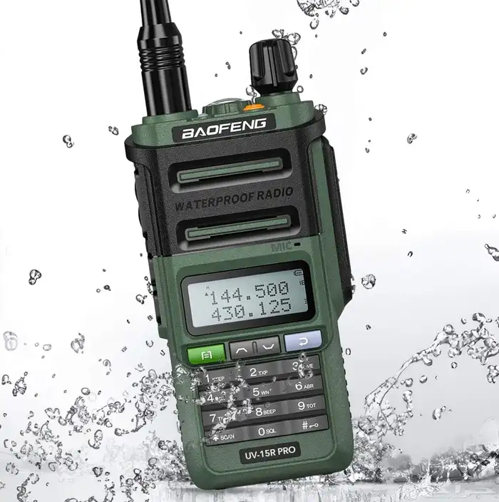 جهاز BAOFANG UV15 المطور ضد الماء 0