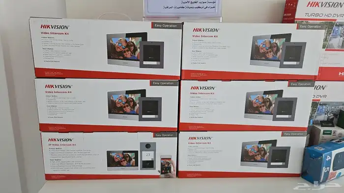 كاميرات مراقبة وانتركم واجهزه اطفاء حريق وباركنج سيستم بالتق 3