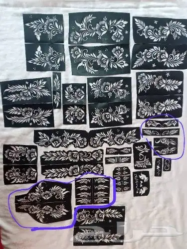ملسقات وطوابع حنا تصليح يدوي 24