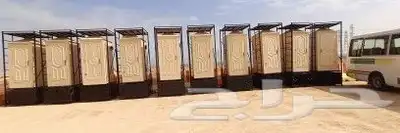 حمامات متنقله دورات مياه متنقله مجهزه بلكامل حمام للمقاولات 2