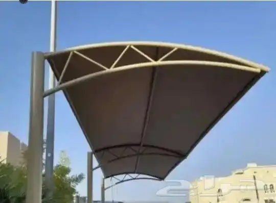 حداد مظلات سيارات وسواتر وترميم المباني 0