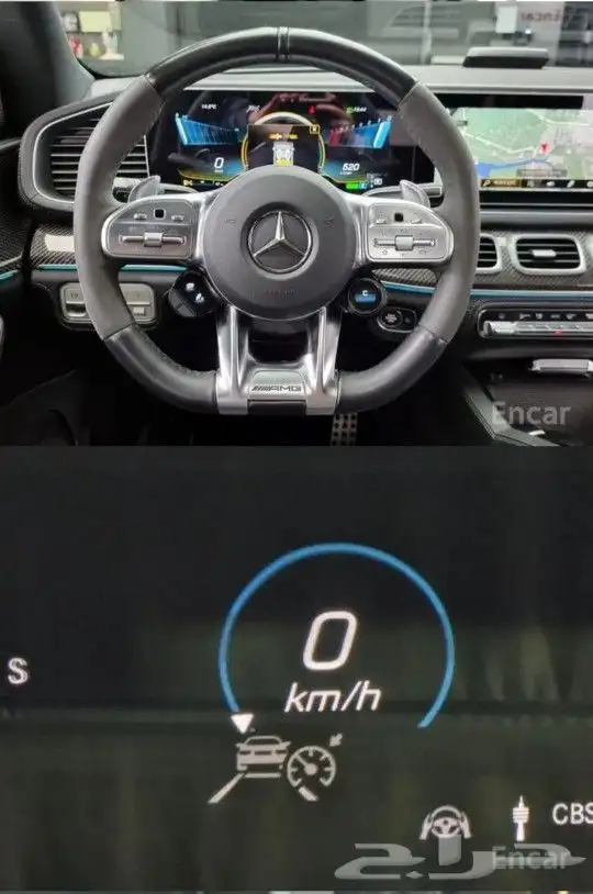 مرسيدس AMG GLE53 4MATIC  W167 عداد  98 576 كم موديل  2021 04 6