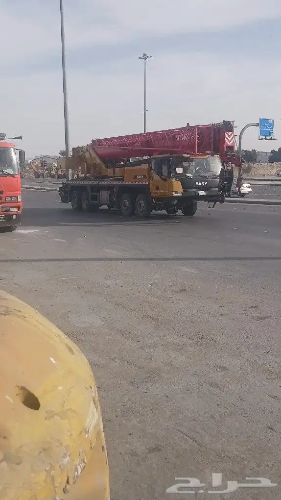 رافعه شوكيه كرينات ونش للايجار الشهري وليومي 9