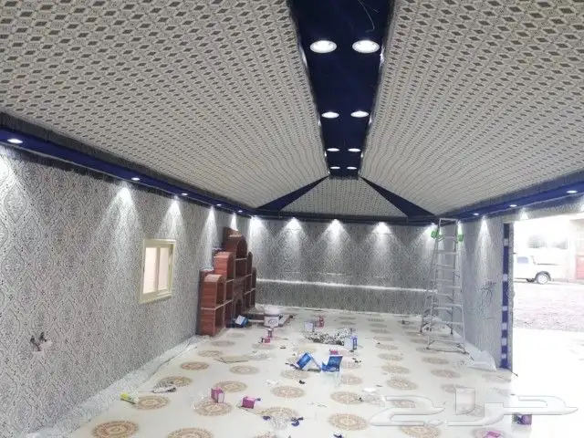 تلبيس_قماش  مشبات  بيوت_شعر 2