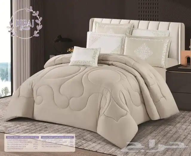 لحاف سرير حشو ممتاز 6