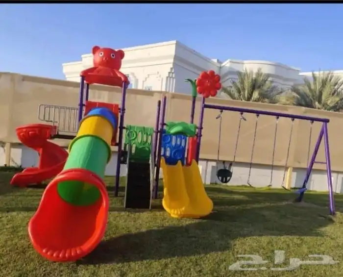 مجموعه العاب تناسب الأطفال والاكبار مراجيح وزحاليق استوراد 8