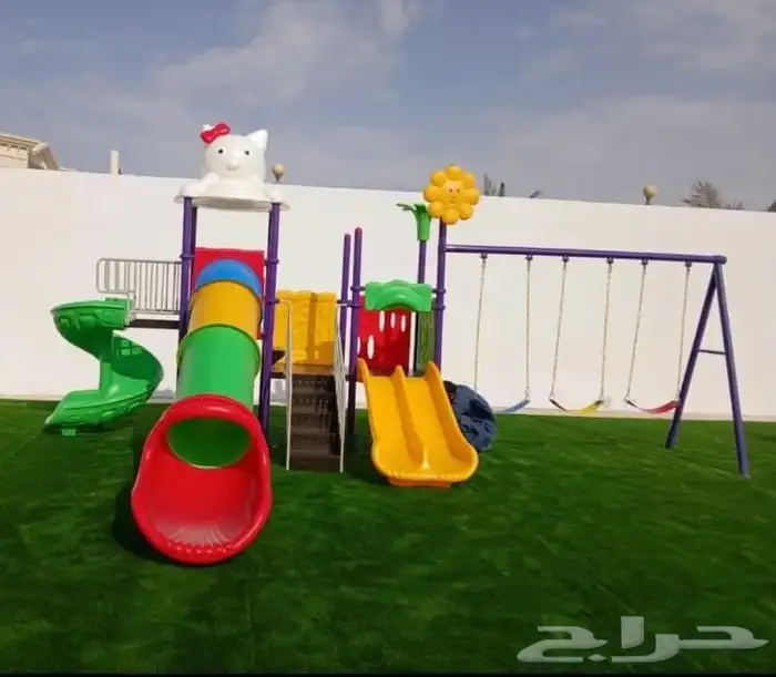مجموعه العاب تناسب الأطفال والاكبار مراجيح وزحاليق استوراد 7