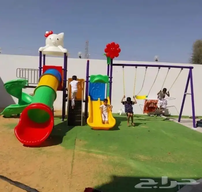 مجموعه العاب تناسب الأطفال والاكبار مراجيح وزحاليق استوراد 4
