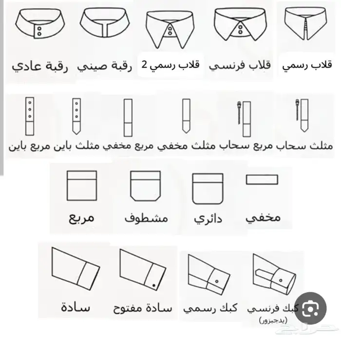 ثياب فال للخياطة ثياب الرجالي اليونيفورم 10