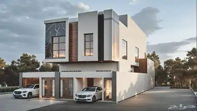 تصميم معماري تصميم فلل استراحات واجهات. 6
