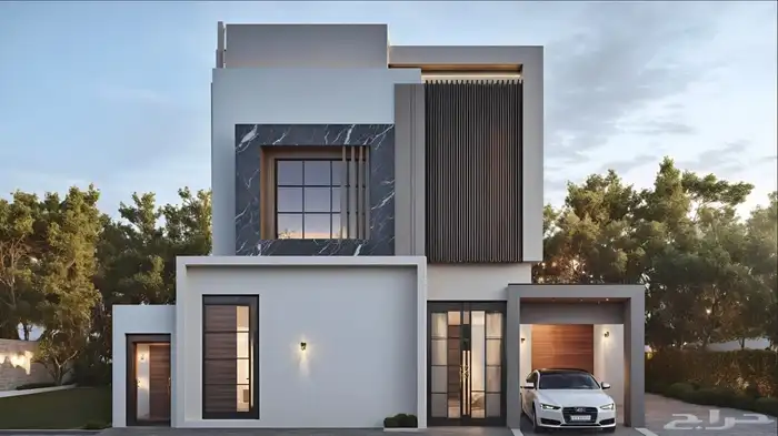 تصميم معماري تصميم فلل استراحات واجهات. 9