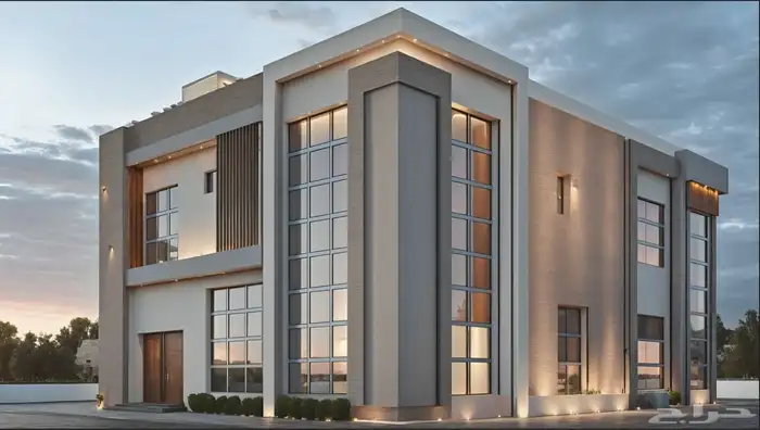 تصميم معماري تصميم فلل استراحات واجهات. 2