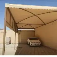مظلات سواتر موقف السيارات مستودعات جميع انواع الحداده 2
