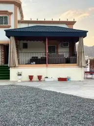 بيت شعر مشب نار قرميد استراحة ديوانيه مظلات سياره 16