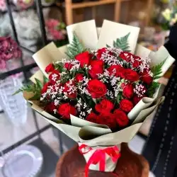 بوكيه ورد طبيعي متنوع 2