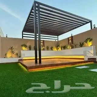 تنسيق حدائق مظلات حدائق القصيم 9