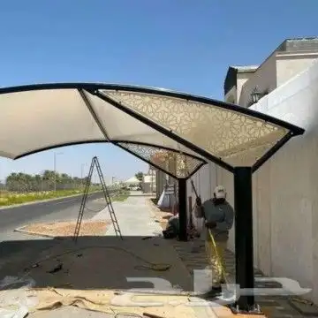 مظلات سيارت سواتر قص ليزر برجولات 11