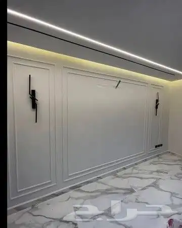 ديكورات بديل الشيبورد ورق جدران بديل رخام تكسيات خشب 1