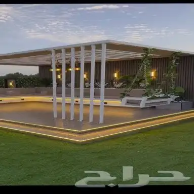 مضلات سواتر برجولات جميع انواع الحداده 3