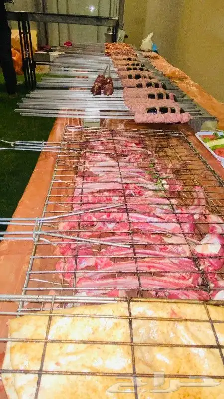 مشويات خارجي مشاوي مشوي شواي شواء مقلقل حميس دوار السعادة 5