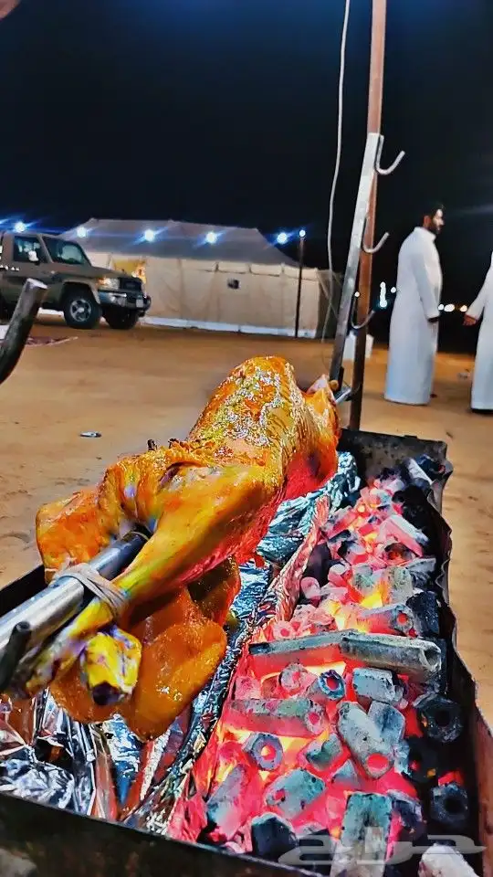 خروف مشوي على الجمر 9