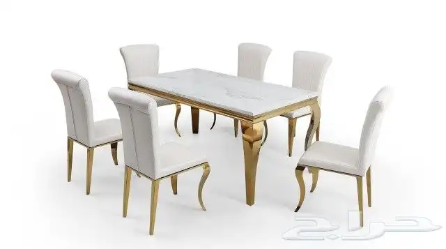 طاولات طعام سيراميك ورخام وخشب 48