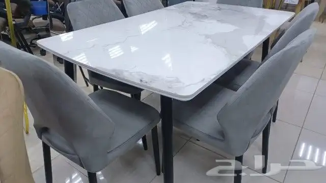 طاولات طعام سيراميك ورخام وخشب 27