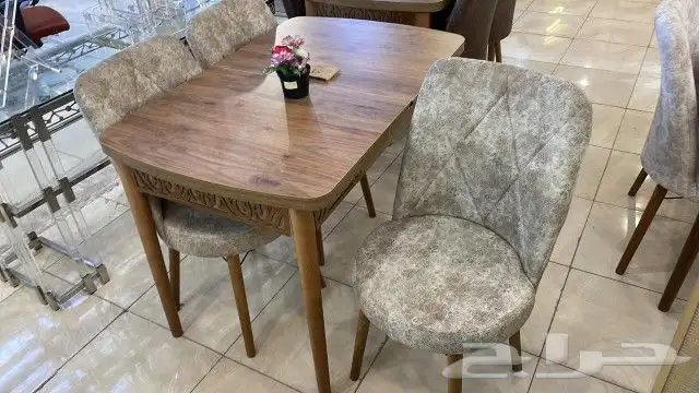 طاولات طعام سيراميك ورخام وخشب 31