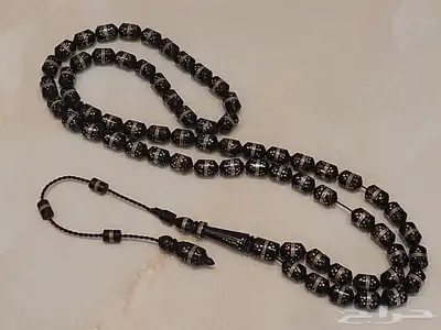 مسباح سبحة كوك تطعيم نحاس 66 خرزة 8