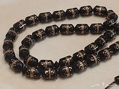 مسباح سبحة كوك تطعيم نحاس 66 خرزة 2