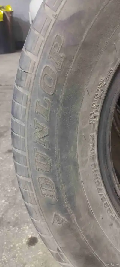 طقم دنلوب خط 225 70 15 2