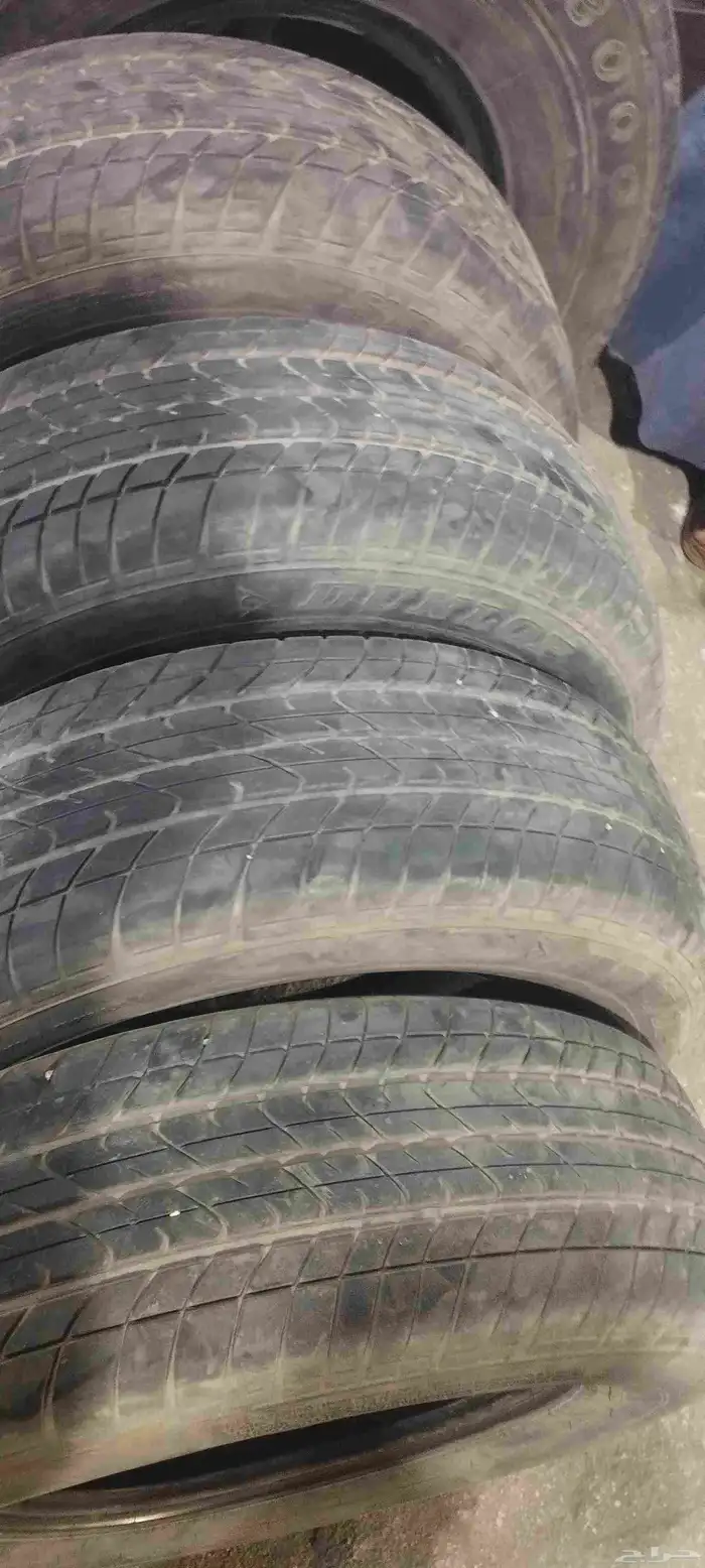 طقم دنلوب خط 225 70 15 4