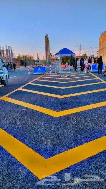 تخطيط الطرق ومواقف السيارات 3