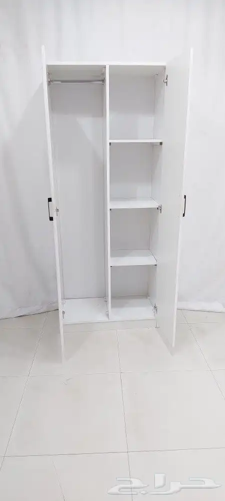 دواليب خشب جاهزه درفتين و4ابواب 0