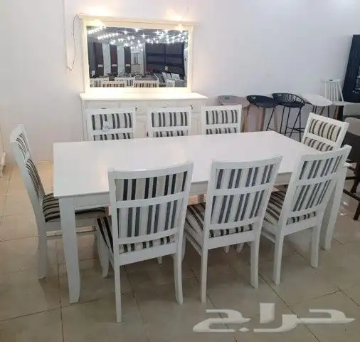 طاولات خشب ماليزي سيراميك رخام استيل 36