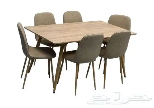 طاولات خشب ماليزي سيراميك رخام استيل 34