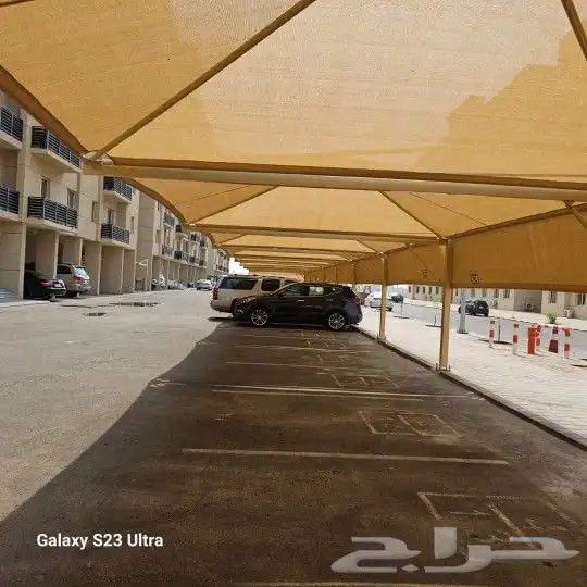 مظلات سيارات مظلات احواش تغطية مستودعات سواتر 8
