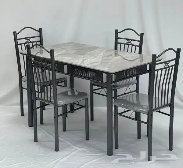 طاولات خشب ماليزي سيراميك رخام استيل 37