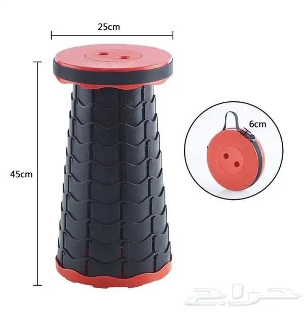 مقعد محمول قابل للسحب للاستخدام في الأماكن الخارجية 2