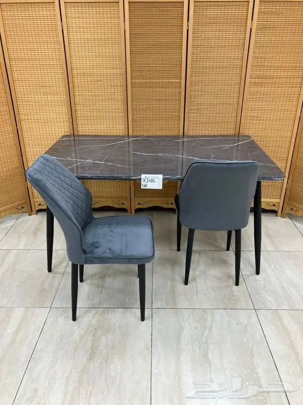 طاولات خشب ماليزي سيراميك رخام استيل 4